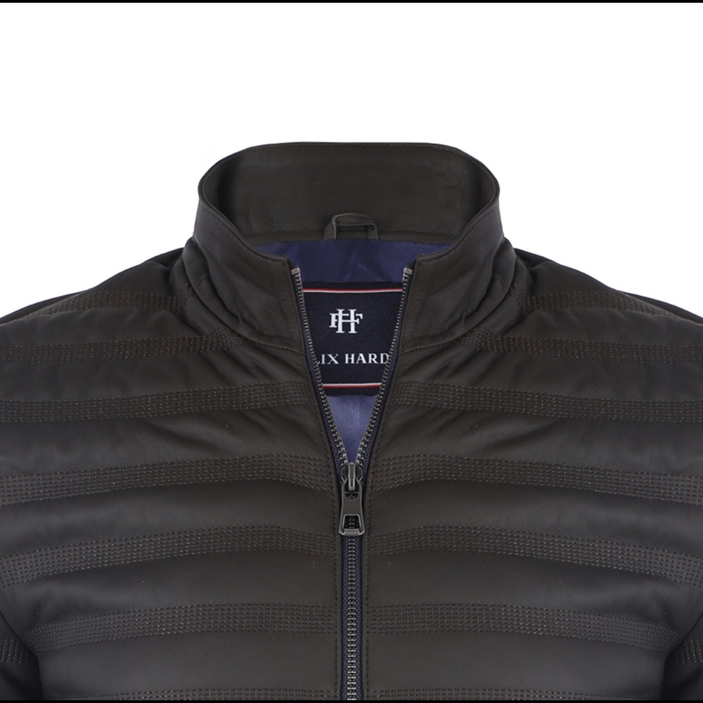 Man leather jacket - Picture 3 of 4